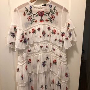 Embroidered Summer Dress